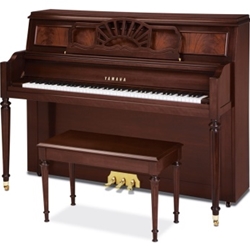 Yamaha P-660 Sheraton 45" Professional Gallery Collection Upright Piano