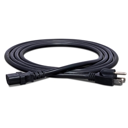 Hosa PWC-408 Standard Power Cord (14 AWG) 8 ft