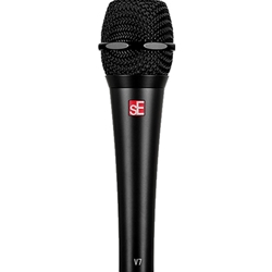 sE Electronics V7 Black Handheld Super Cardioid  Microphone