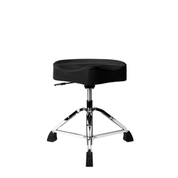 Gator Air Glide Drum Throne Saddle Seat – Black