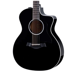 Taylor 214ce-BLK Plus Acoustic  Electric Guitar Black