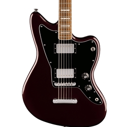Squier Paranormal Baritone Jazzmaster HH Oxblood Electric Guitar