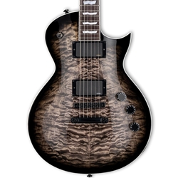 ESP LTD EC-400QM See Thru Black Sunburst Electric Guitar