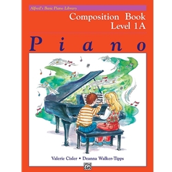 Alfred's Basic Piano Library Composition Book 1A