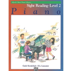 Alfred's Basic Piano Library: Sight Reading Book 2