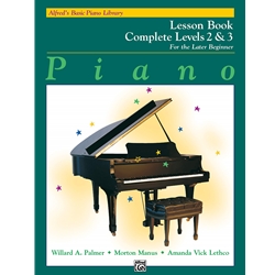 Alfred's Basic Piano Library: Lesson Book Complete 2 & 3