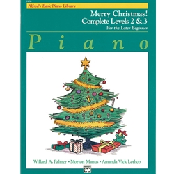 Alfred's Basic Piano Library: Merry Christmas! Complete Book 2 & 3