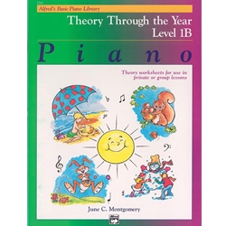 Alfred's Basic Piano Library: Theory Through the Year Book 1B