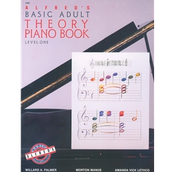 Alfred's Basic Adult Piano Course: Theory Book 1