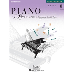 Piano Adventures Level 3B Lesson Book