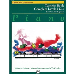 Alfred's Basic Piano Library: Technic Book Complete 2 & 3