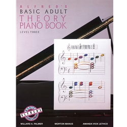 Alfred's Basic Adult Piano Course: Theory Book 3