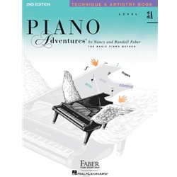 Piano Adventures Level 3A Technique & Artistry Book