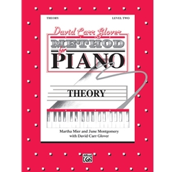David Carr Glover Method for Piano: Theory, Level 2
