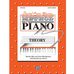 David Carr Glover Method for Piano: Theory, Level 4