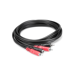 Hosa DUAL RCA TO DUAL RCA 2M Cable