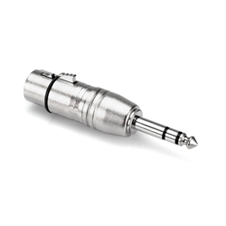 Hosa XLR3F to 1/4 TRS Adapter