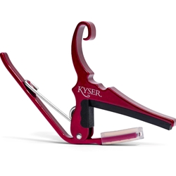 Kyser Quick-Change Acoustic Guitar Capo Red