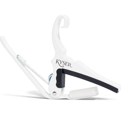 Kyser Quick-Change Acoustic Guitar Capo White