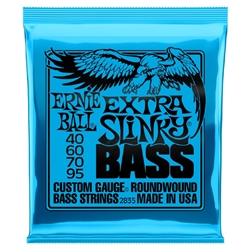 Ernie Ball 2835 Extra Slinky Nickel Wound Electric Bass Strings 40-95