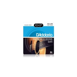 D'addario Acoustic Guitar Strings Exp - Mundt Music Of Longview Llc D Addario 12 53 Exp Acoustic String Set