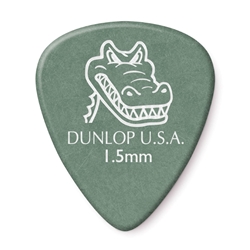 Dunlop Gator Grip Picks 1.5MM 12 Pack 417-150