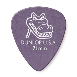Dunlop Gator Grip Picks .71mm 12 Pack 417-071