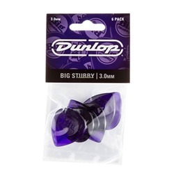 Dunlop Big Stubby Picks 3.00MM 6 Pack 475P300