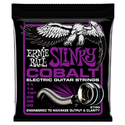 Ernie Ball 2720 Power Slinky Cobalt Electric Guitar Strings 11-48